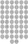 QTR State Quarter Magnets